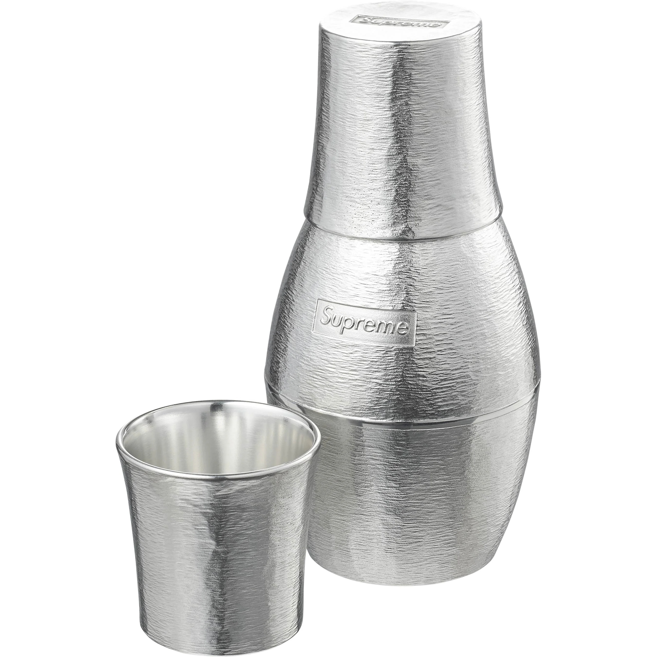 Tin Sake Set view 3